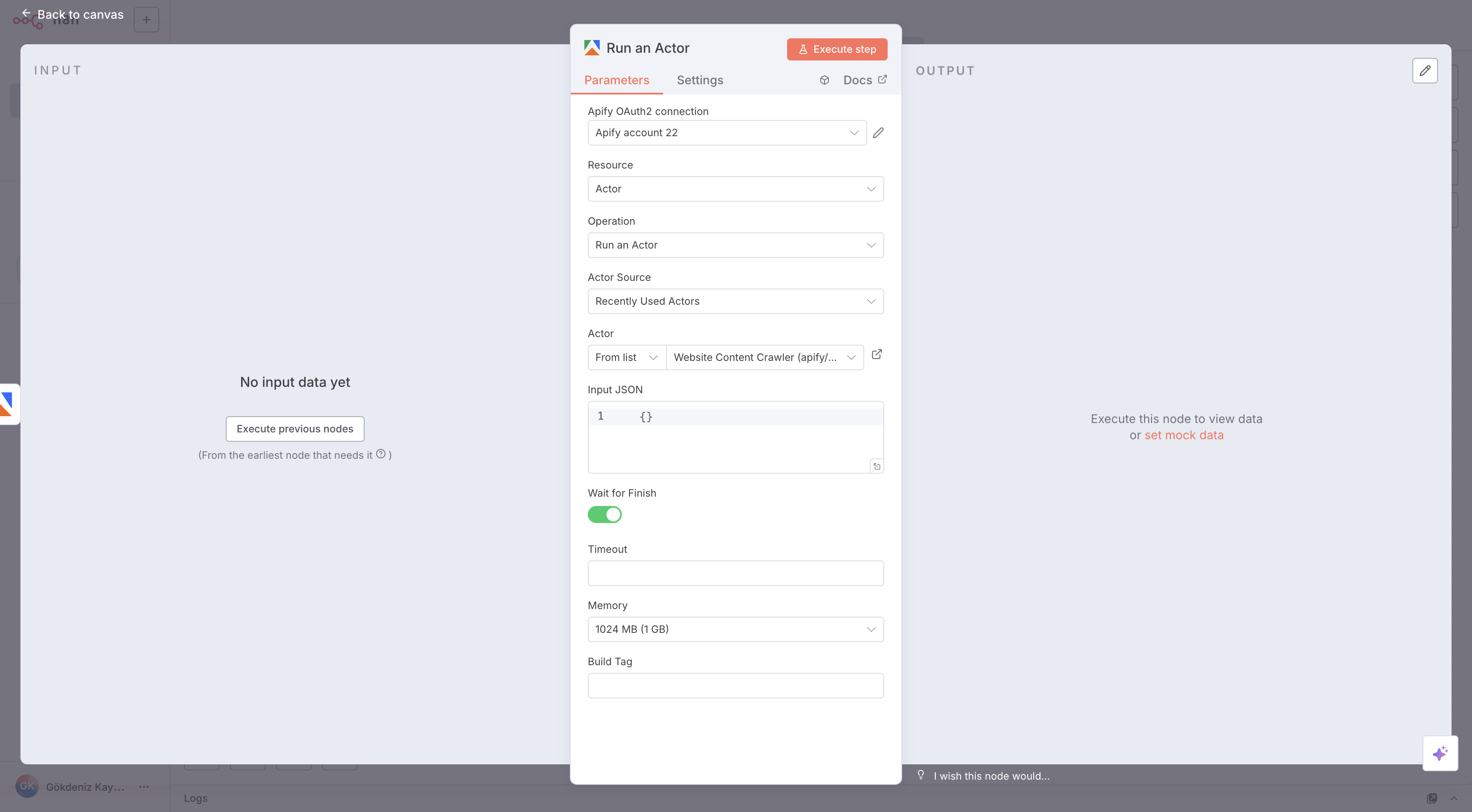 Apify Node